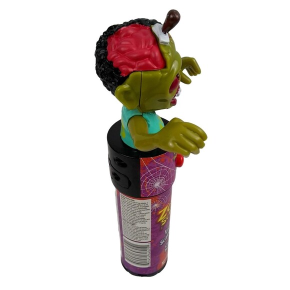 ZOMBIE Screamers LIGHTS Scary SOUNDS Halloween Light-up Candy Holder Toy Knife - Picture 6 of 13